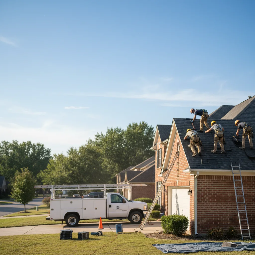 Roof Repair in Bunnlevel